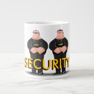 SICHERHEIT! Zwei sonnige Bouncer oder Türme Jumbo-Tasse