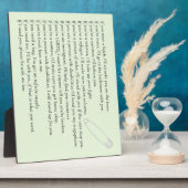 Sicherheits-Bürgschaft Fotoplatte (Seite)