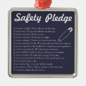 Sicherheits-Bürgschaft Ornament Aus Metall (Vorne)