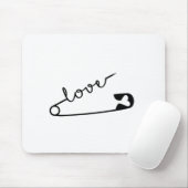 Sicherheits-Button LIEBE Mousepad (Mit Mouse)