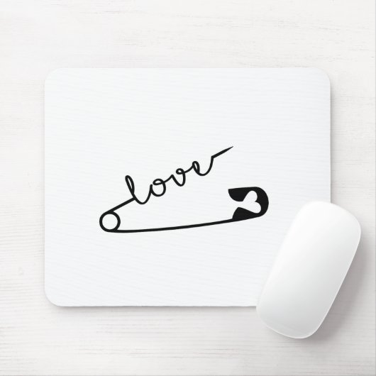 Sicherheits-Button LIEBE Mousepad (Mit Mouse)