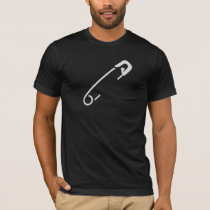 Sicherheits-Button T-Shirt