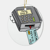Sicherheits-Chip-Kreditkarte-Maschine Keramikornament (Links)