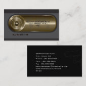 Sicherheits-Geschäfts-Visitenkarte Visitenkarte (Vorne/Hinten)