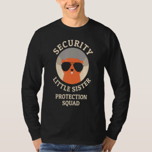 Sicherheits-Little-Schwester-Schutzkommando T-Shirt