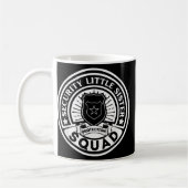 Sicherheits-Little Sister Protection Squad Funny B Kaffeetasse (Links)