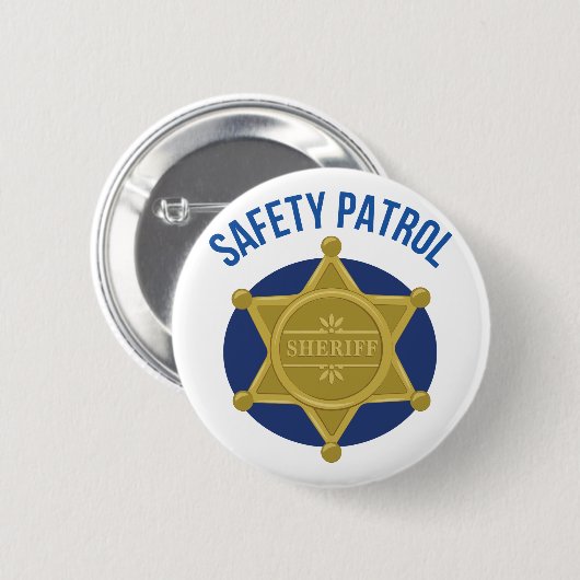 Sicherheits-Patrouille Button (Vorne & Hinten)