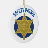 Sicherheits-Patrouille Keramik Ornament (Rechts)