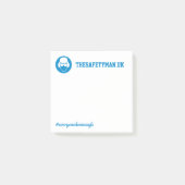 Sicherheits-Post-Itanmerkungen Post-it Klebezettel (Vorderseite)