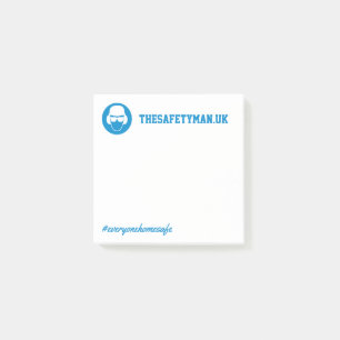 Sicherheits-Post-Itanmerkungen Post-it Klebezettel