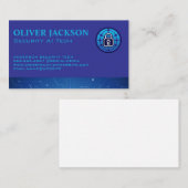 Sicherheits-Schloss | Tech-Hardware-Software Visitenkarte (Vorne/Hinten)