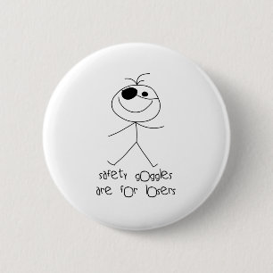 Sicherheits-Schutzbrillen Button