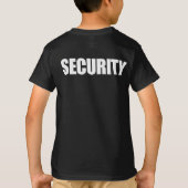 Sicherheits-Shirt T-Shirt (Rückseite)