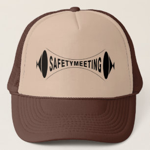 Sicherheits-Sitzungs-Logo-Fernlastfahrer-Hut Truckerkappe