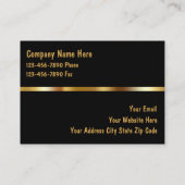 Sicherheits-Spezialisten-Visitenkarten Visitenkarte (Rückseite)