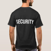 SICHERHEITS-T - Shirt 2 mit Seiten versehen (Rückseite)