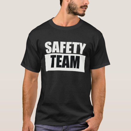 SICHERHEITS-TEAM-BEWUSSTSEIN T-Shirt (Vorderseite)