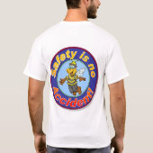 Sicherheits-Team-T - Shirts Front und (Rückseite)