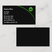 Sicherheits-Visitenkarten Visitenkarte (Vorne/Hinten)