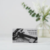 Sicherheits-Visitenkarten Visitenkarte (Stehend Vorderseite)