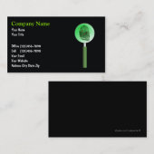 Sicherheits-Visitenkarten Visitenkarte (Vorne/Hinten)