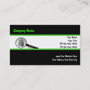 Sicherheits-Visitenkarten Visitenkarte