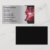 Sicherheits-Visitenkarten Visitenkarte (Vorne/Hinten)