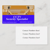 Sicherheitsabbild für die Visitenkarte (Vorne/Hinten)