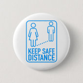 Sicherheitsabstand behalten button (Vorderseite)