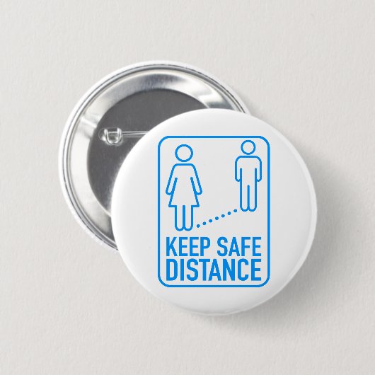 Sicherheitsabstand behalten button (Vorne & Hinten)