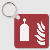 Sicherheitsanzeige für die Remote-Freigabestation Schlüsselanhänger (Vorderseite)