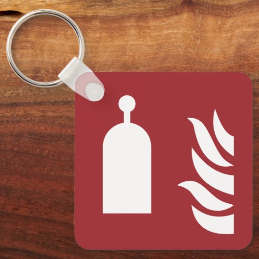 Sicherheitsanzeige für die Remote-Freigabestation Schlüsselanhänger (Vorderseite)