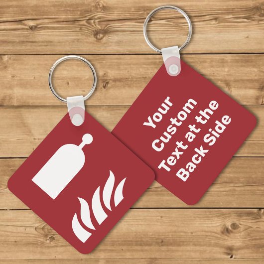 Sicherheitsanzeige für die Remote-Freigabestation Schlüsselanhänger