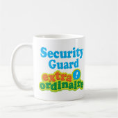 Sicherheitsbeamte-Extraordinaire Geschenk-Idee Kaffeetasse (Links)