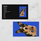 Sicherheitsbeamte Visitenkarte (Vorne/Hinten)