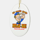 Sicherheitsbeamten Keramikornament (Links)