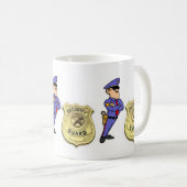 Sicherheitsbeamter Tasse (VorderseiteRechts)