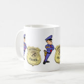 Sicherheitsbeamter Tasse (Vorderseite Links)