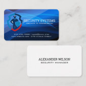 Sicherheitsbeamter | Tech-Systeme Visitenkarte (Vorne/Hinten)