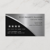 Sicherheitsberater Moderne Visitenkarten Visitenkarte (Vorderseite)