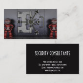 Sicherheitsberater-Visitenkarte Visitenkarte (Vorne/Hinten)