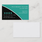 Sicherheitsberater-Visitenkarten Visitenkarte (Vorne/Hinten)