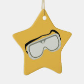 Sicherheitsbrille Keramik Ornament (Rechts)