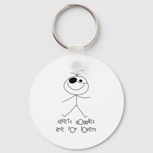 Sicherheitsbrille Schlüsselanhänger (Vorderseite)