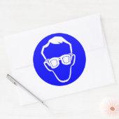 Sicherheitsbrillen mit erforderlichem Zeichen Runder Aufkleber (Umschlag)