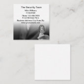 Sicherheitsdienste Moderne Fingerprint-Visitenkart Quadratische Visitenkarte (Vorne/Hinten)