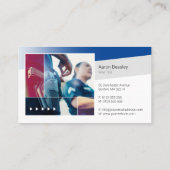 Sicherheitsdienste | Privatpolizei Visitenkarte (Rückseite)