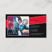 Sicherheitsdienste | Privatpolizei Visitenkarte (Rückseite)