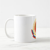 Sicherheitsemblem russischen Präsidenten Kaffeetasse (Links)