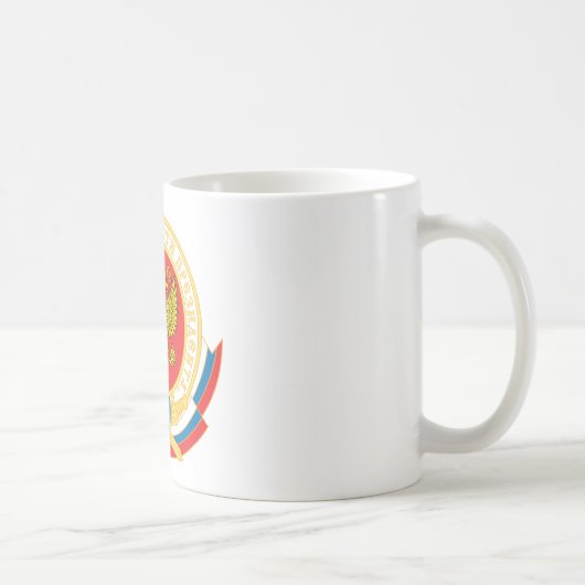 Sicherheitsemblem russischen Präsidenten Kaffeetasse (Rechts)